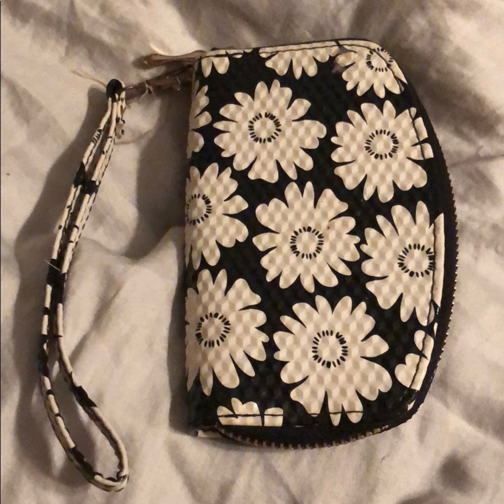 Flower wallet wristlet/Keychain wallet